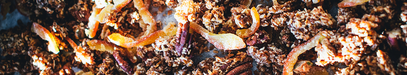 Espresso granola met Mandarijn