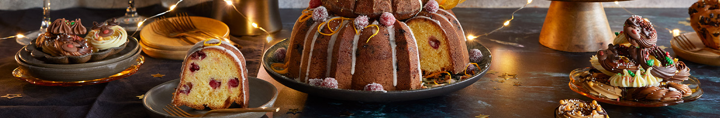 Sinaasappel-cranberry kersttulband