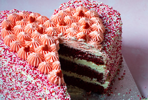 Red Velvet Valentijnstaart