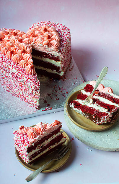 Red Velvet Valentijnstaart