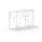 Chocoladevorm letter 2x F 135g