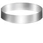 Bavaroisring rvs Ø 160 x 45 mm