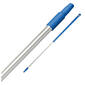 Steel alu/kst blauw 150 cm