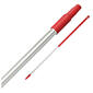 Steel alu/kst rood 150 cm