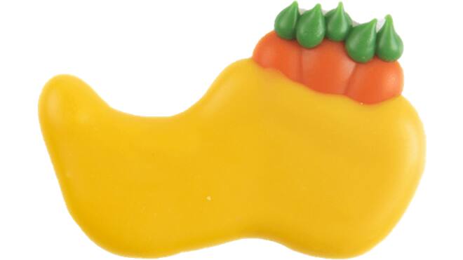 Sinterklaas klomp deco 35x30mm
