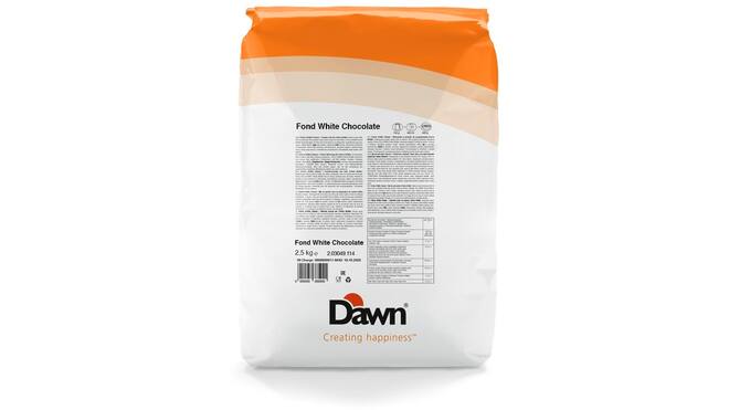 Fond chocolade wit 5kg