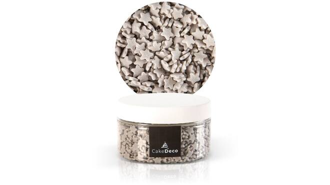 Confetti ster zilver 70 gr