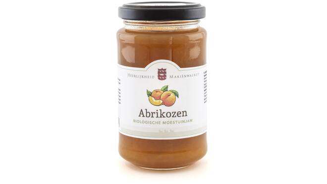 Bio moestuinjam abrikozen 250g