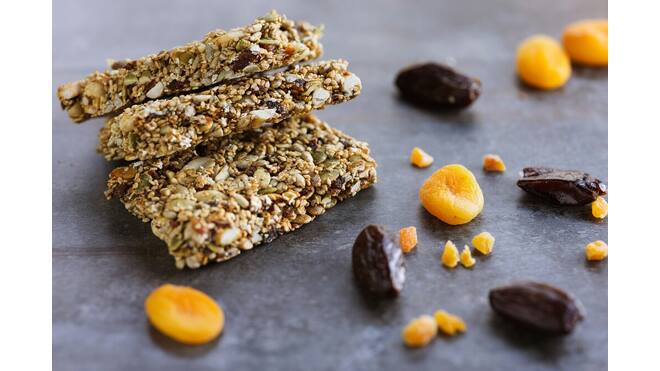 Natuurreep dadel abrikoos 72g