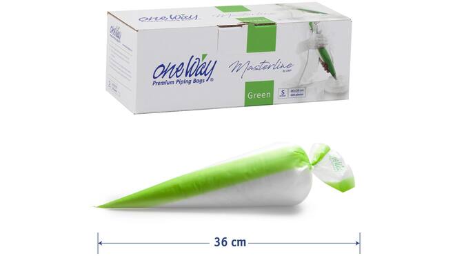 Spuitzak Masterline Groen S