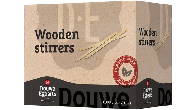 Houten roerstaafjes 1000st
