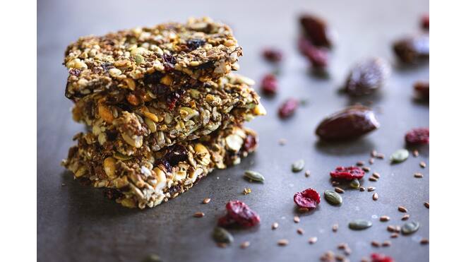 Natuurreep dadel cranberry 72g