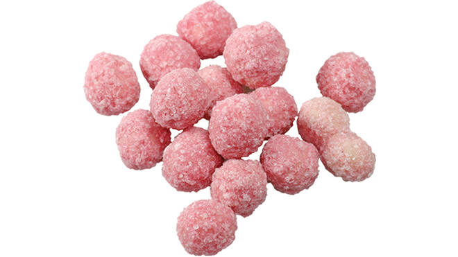 Hazelnoten gedrageerd roze