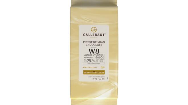 Callets W8 wit glaceer 10kg