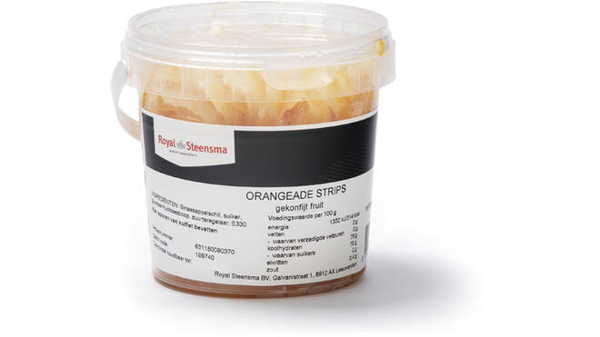 Orangeade Strips 70X3X5 475gr