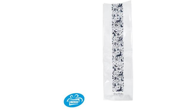 Zak 14x22x46 Kerst black glamour