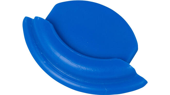 Eindstop blauw ophangsyst(2st)