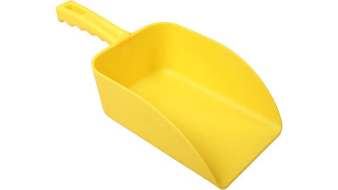 Schep kst. geel 1kg 36 cm