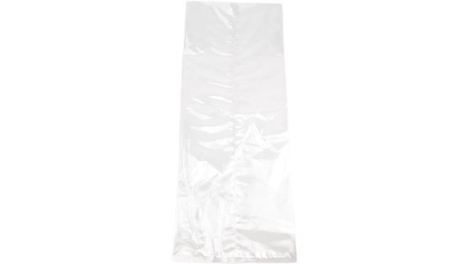 Vlakzak speculaaspop 22x54cm blanco PP 35mu