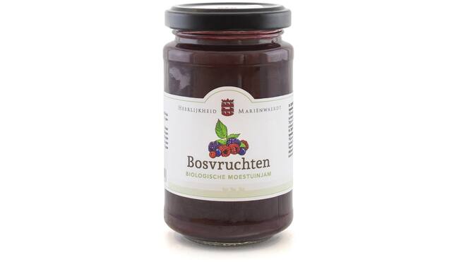 Bio moestuinjam bosvruchten 250g