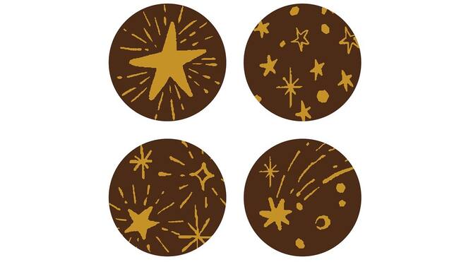 Ronde ster decoratie 432st
