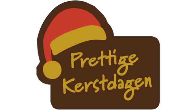 Prettige kerstdagen puur 30x34mm