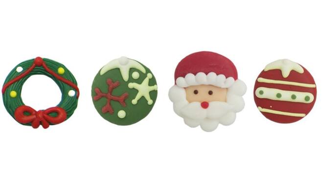 Kerst mini assortiment 15mm