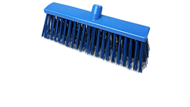 Straatbezem kst blauw 30 cm