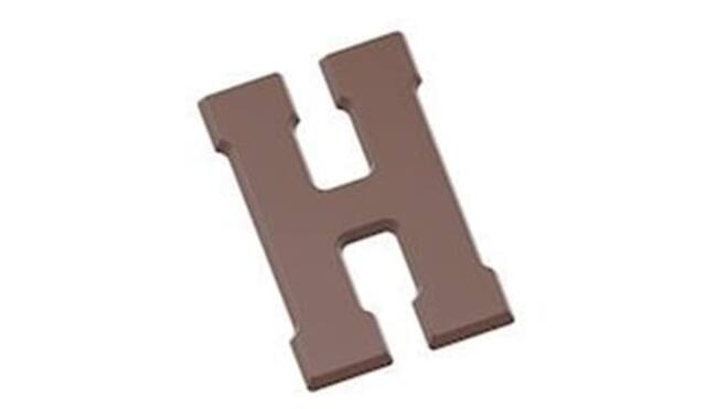 Chocoladevorm letter 2x135g