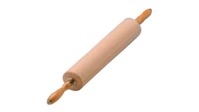 Deegroller beukenhout 9x45 cm