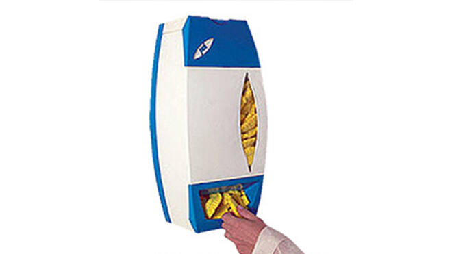 Dispenser wegwerp haarnetjes