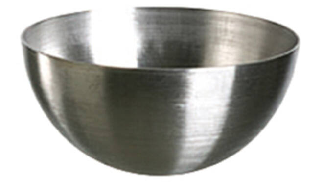 Eisbombe rvs 1 ltr Ø 160x80 mm