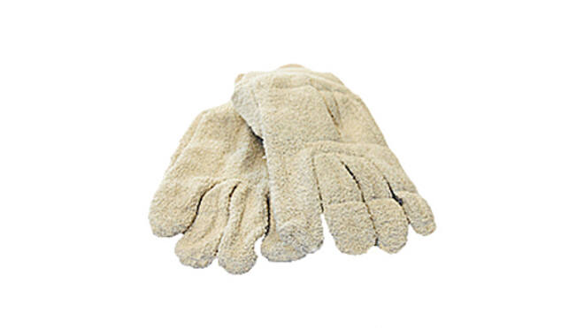 Handschoen katoen/tricot  2 st