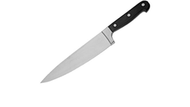 Korstmes zwart 200 mm