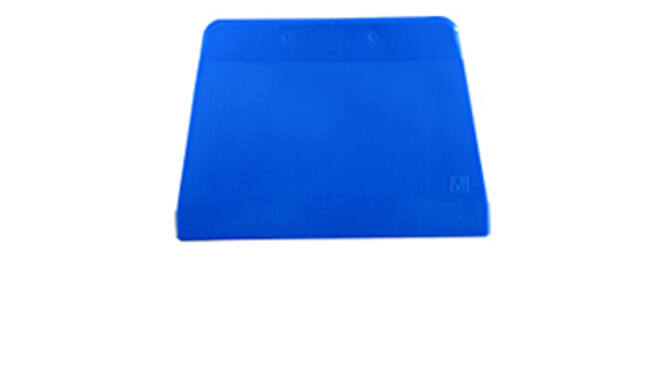Deegkrabber hoekig blauw klein