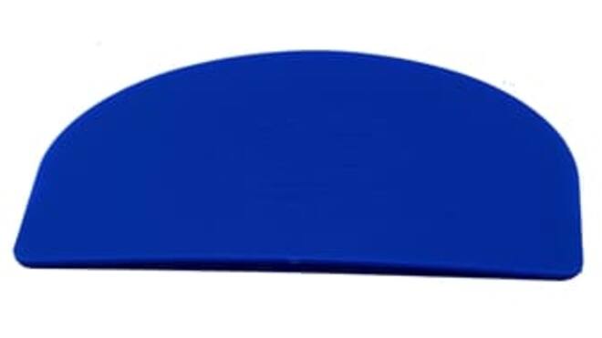 Deegkrabber rond blauw klein