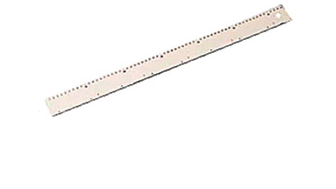 Liniaal kunststof 640 mm
