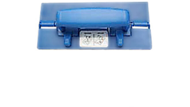 Sponshouder blauw handmodel