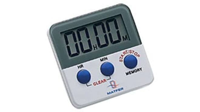 Timer digi 1tijd magneet clip
