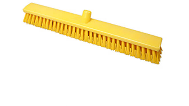 Vloerveger geel medium 60 cm