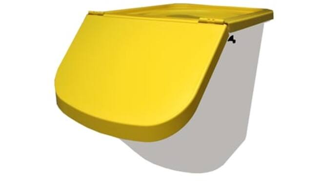 Grondstofcontainer 40L geel
