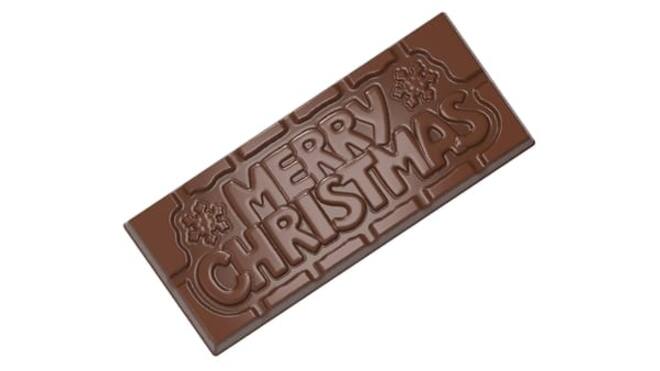 Chocoladevorm merry christmas 12025