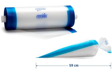 Spuitzak Masterline Blauw XL