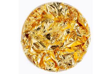 Bladgoud 25vel 80x80mm