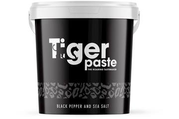 Tiger pasta peper en zout