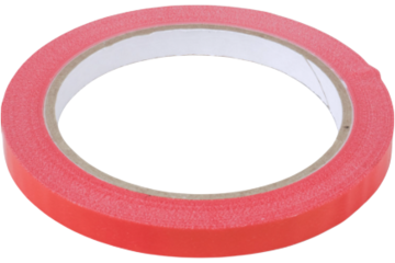 Sluittape 9mmx66m rood