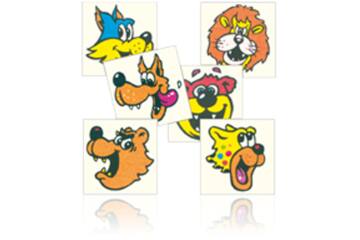 Schildje dierenfiguren