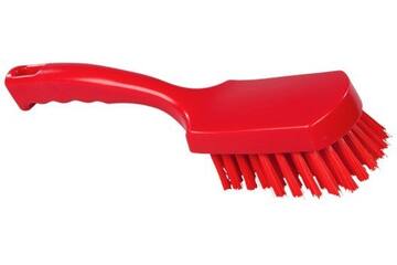 Afwasborstel kst rood breed