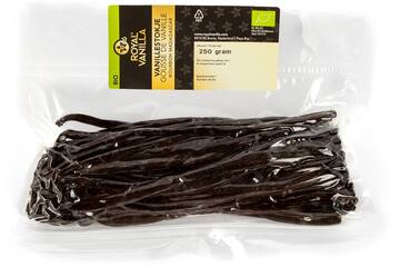 Vanillestok madagaskar 4x250gr
