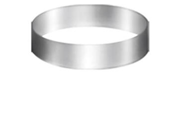 Bavaroisring rvs Ø 140 x 50 mm